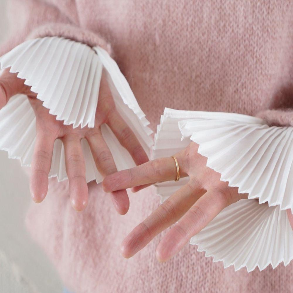Găng Tay Giả Ren Giữ Ấm Phong Cách Lolita Hàn Quốc