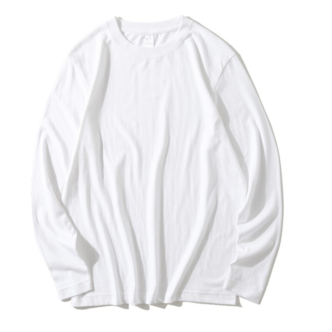 Áo thun nam dài tay . Áo thu đông nam unisex cổ tròn , thiết kế trơn vải cotton giữ nhiệt ATT1 | BigBuy360 - bigbuy360.vn