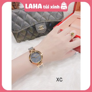 Đồng hồ nữ SUNRISE  Vành Đá Kính Sapphire - Túi Xinh Lion32