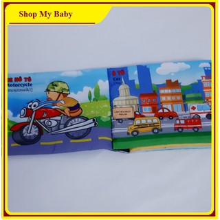 Combo 3 cuốn sách vải Pipo cho bé