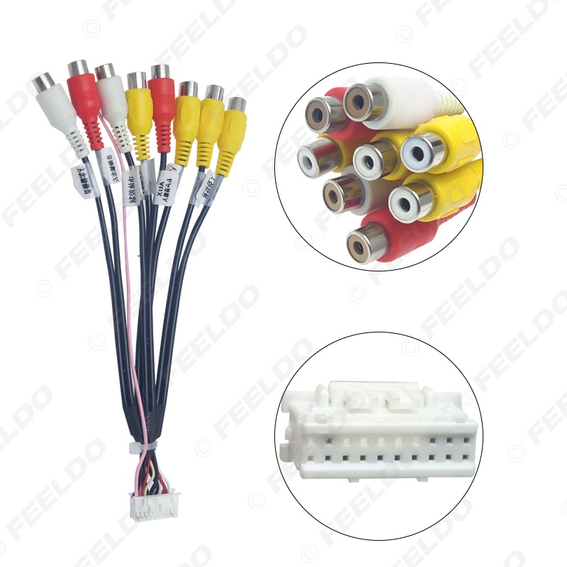 Dây Cáp Âm Thanh RCA USB Cho Xe Hơi XY AUTO Android
