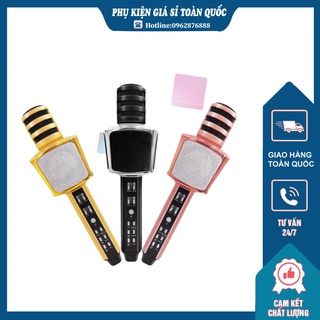 ⚡giá rẻ⚡ micro karaoke bluetooth sdrd sd-17 loại 1 âm thanh chuẩn, hát hay
