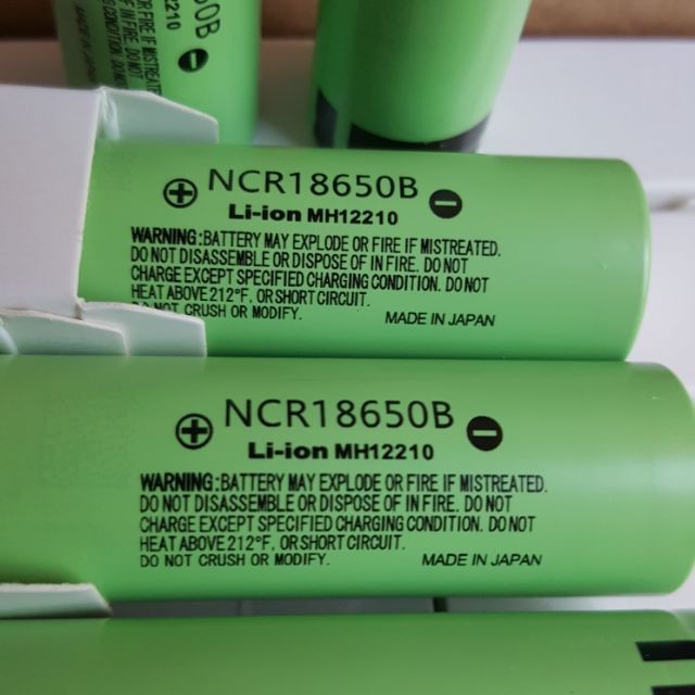 CELL PIN PANA NCR18650B - DUNG LƯỢNG 3400MAH DÒNG XẢ 5C