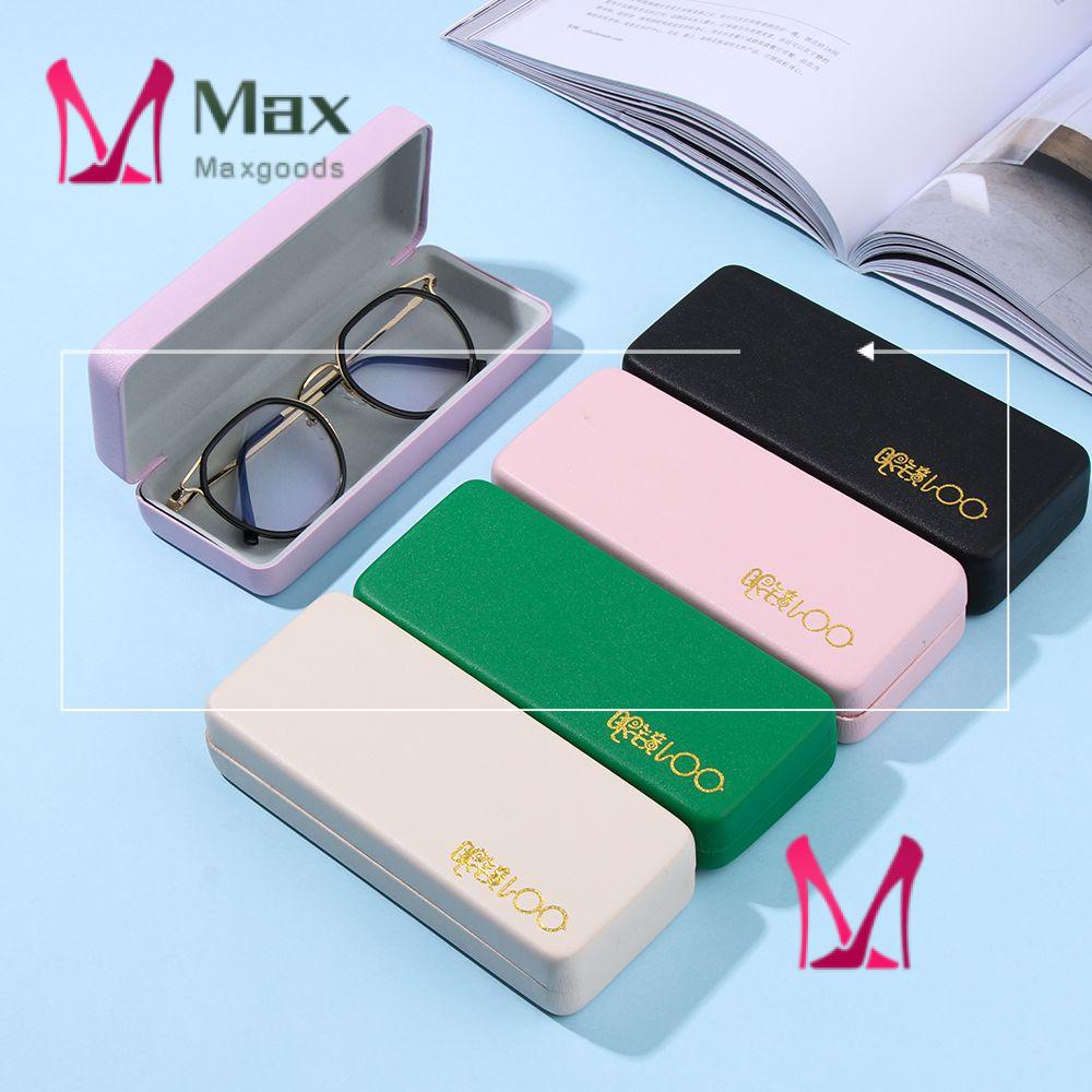 Hộp Đựng Mắt Kính Bằng Da PU Chống Thấm Nước Nhiều Màu Sắc Phong Cách Vintage