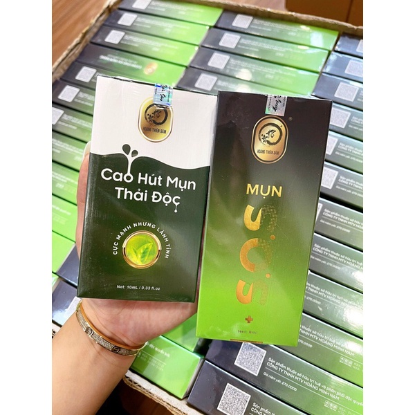 Mụn S.O.S Hoàng Thiên Sâm _ Tiêu diệt mụn tận gốc