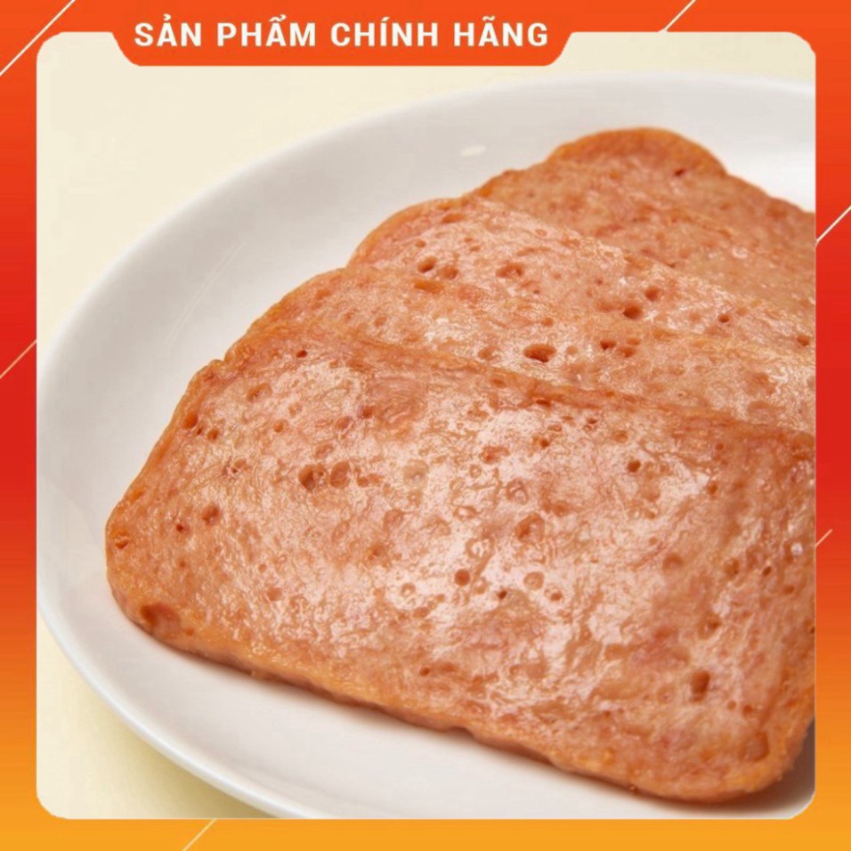 Thịt Hộp Spam 340g Lotte The Luncheon Meat Hàn Quốc FREE SHIP Thịt Hộp Hàn Quốc Lotte Nắp vàng