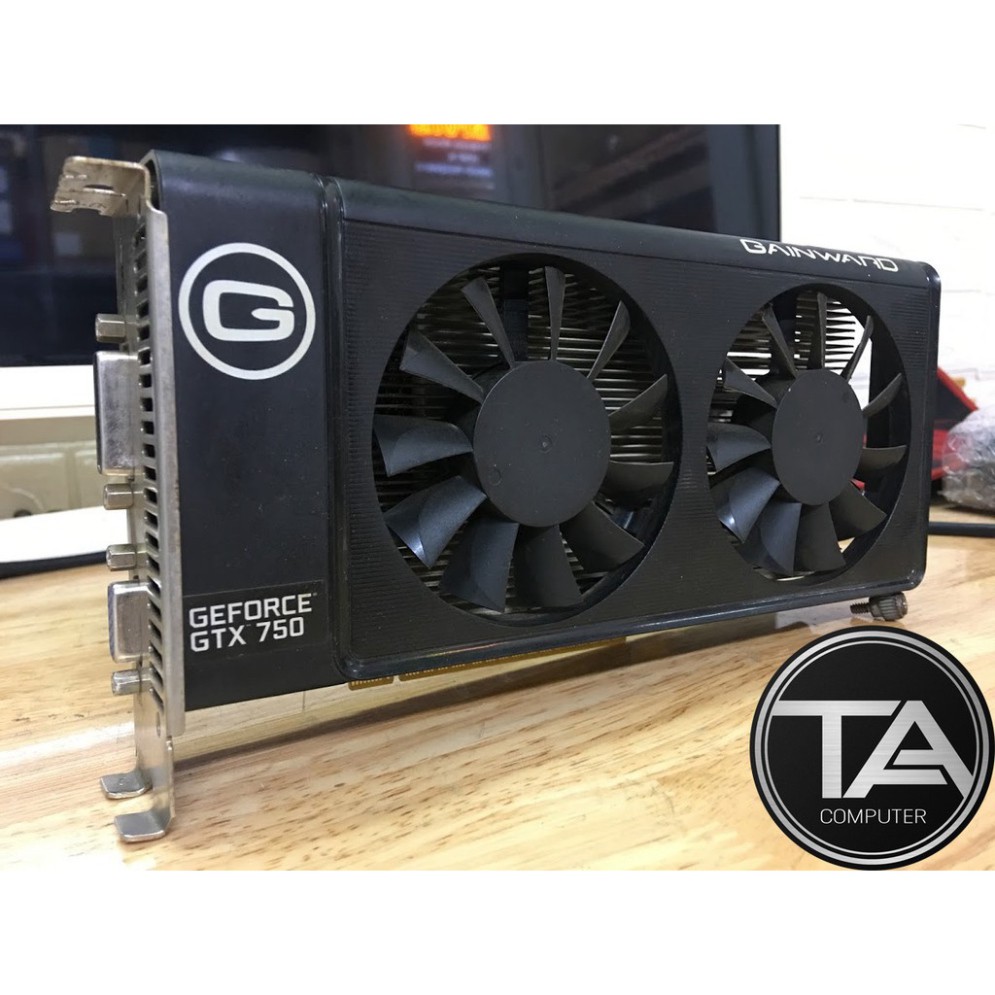 HDGD Card Màn Hình Gainward GTX750 1Gb DDR5 2Fan 25 UB1