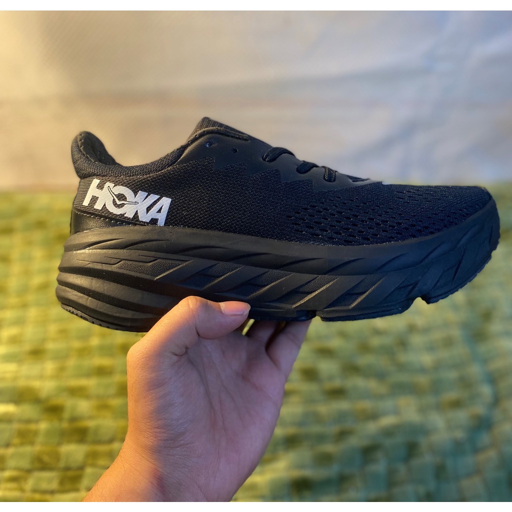Giầy thể thao HOKA Màu Đen dành cho cả nam nữ,nhẹ, đế êm thoang khí khử mùi chân cực đẹp