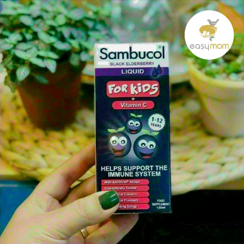 TĂNG ĐỀ KHÁNG SAMBUCOL 120ML NỘI ĐỊA ANH DATE 2024