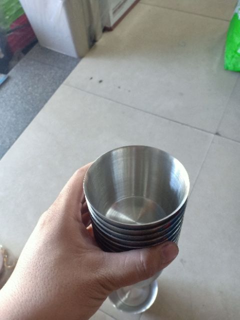 Lon đá inox hàng dày - Nhiều size
