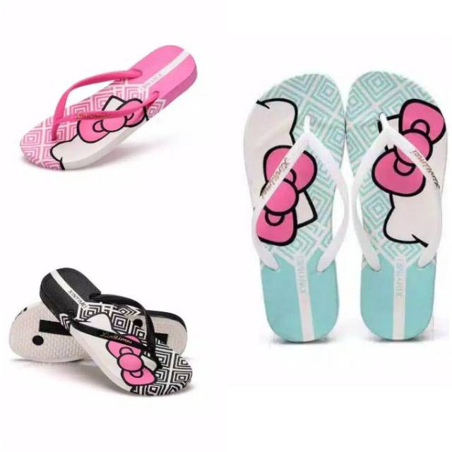 Dép Xỏ Ngón Hình Hello Kitty Đáng Yêu