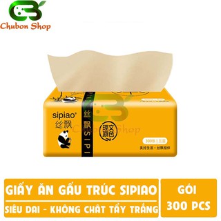 Giấy Ăn Gấu Trúc ⚡FREESHIP⚡ Giấy Sipiao Siêu Dai, Siêu Tiện Lợi