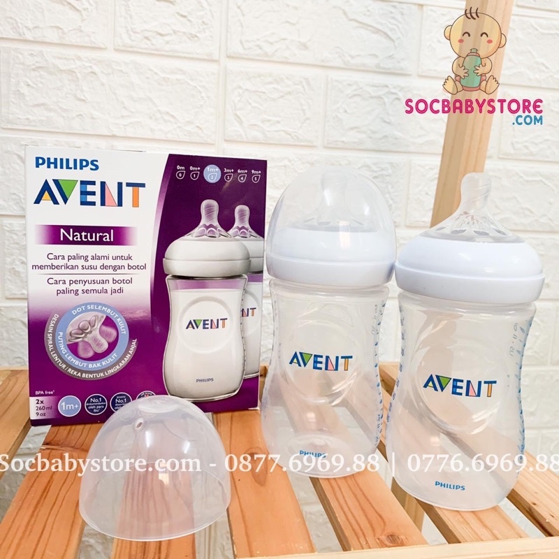 Bình sữa Philips Avent 125ml /260ml /330ml - Chính hãng có tách lẻ