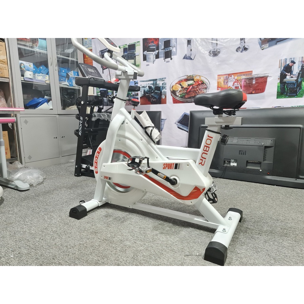 Xe Đạp Tập Gym Cao Cấp – Đa Năng JOBUR SPINBIKE HG-708 Hàng Xuất Khẩu Chính Hãng-Có tặng kèm bình giữ nhiệt và tai nghe