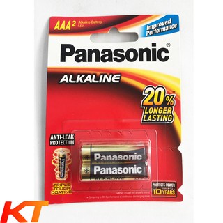 Pin AAA Alkaline PANASONIC LR03T/2B (combo 4 viên)