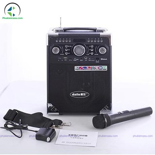 Loa karaoke mini Daile S8 loa bluetooth karaoke
