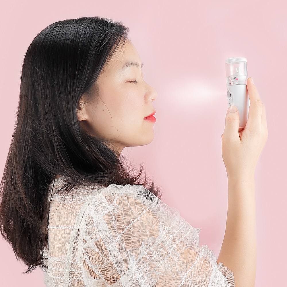 Máy phun sương nano FOREVERLILY tạo độ ẩm cho da mặt và cơ thể kết nối USB tiện dụng