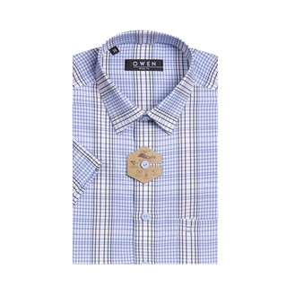 Áo sơ mi sợi tre Owen ngắn tay 91627NT
