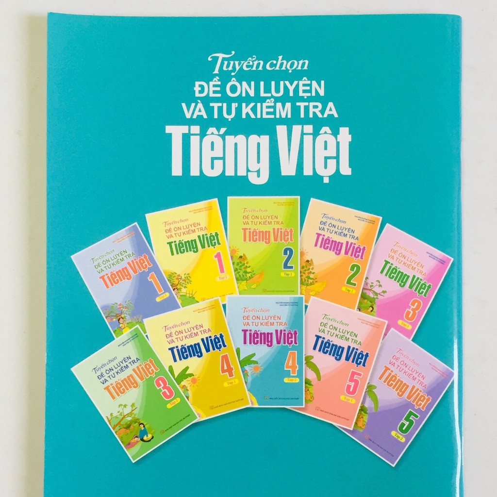 Sách - Tuyển Chọn Đề Ôn Luyện Và Tự Kiểm Tra Tiếng Việt 4 (Bộ 2 tâp) - Tập lẻ tùy chọn