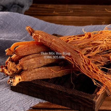 Nhị Hồng Sâm Cát Lâm 1kg (Nguyên Chất Không Tẩm Mật Ong)