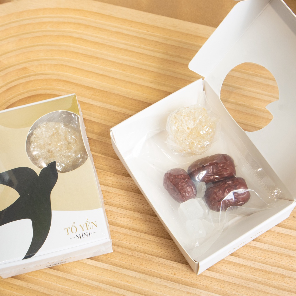 Set Yến Chưng Nước Yến Baby Mini Cho Bé, Cho Bà Bầu - Yến Sào Viên Baby ONLY YẾN