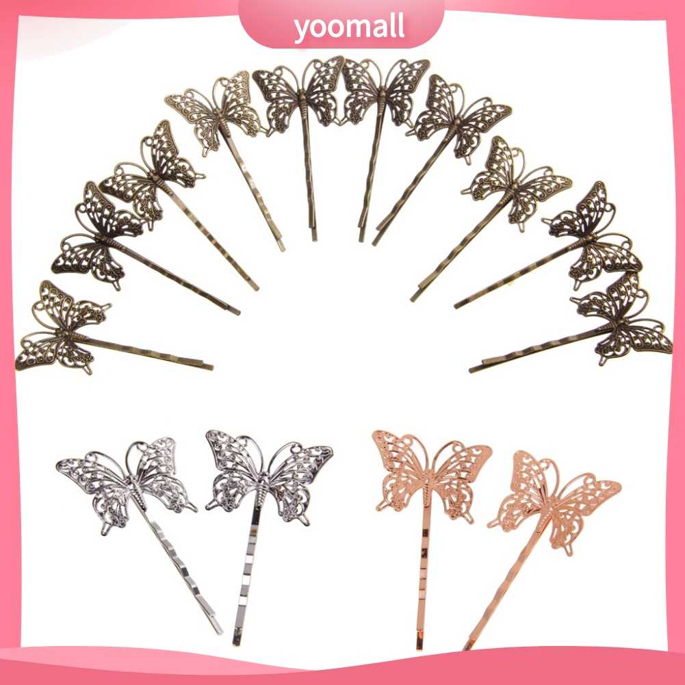 Set 10 kẹp tóc nữ phong cách vintage hợp thời trang