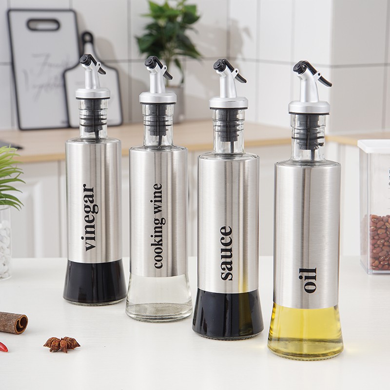 Chai thủy tinh đựng dầu ăn 300ml