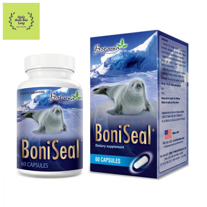 BoniSeal(USA)- Hỗ Trợ Tăng Cường Sức Mạnh Đàn Ông, Tăng Cường Sinh Lực Nam Giới( 6 Tặng 1 Bằng Tem Tích Điểm)
