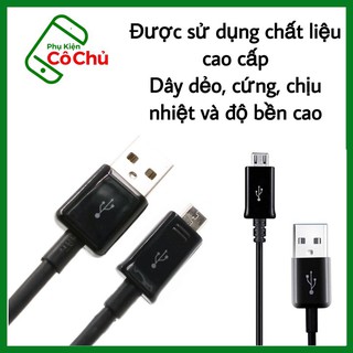 Cáp Sạc Nhanh Micro Usb màu Đen dài 1m2 zin