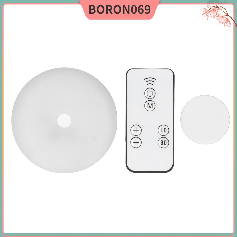 Đèn LED treo tường ngủ tròn Ánh sáng ấm áp nhẹ 3W 18 đầu giường với điều khiển từ xa cho cầu thang nhà bếp 5V Boron069