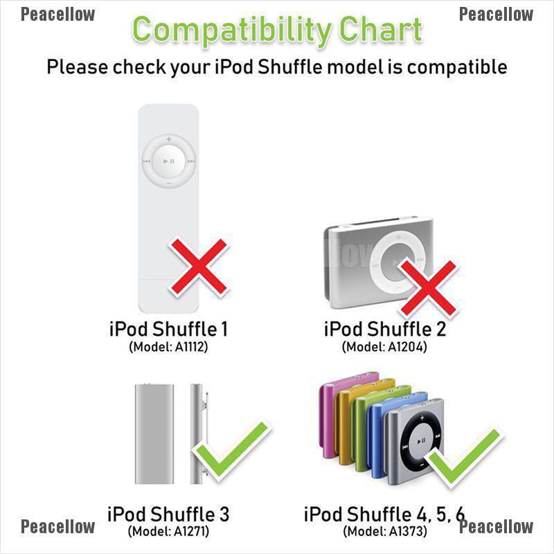 Dây cáp sạc truyền dữ liệu SYNC cổng usb cho iPod Shuffle 3rd 4th 5th Generation