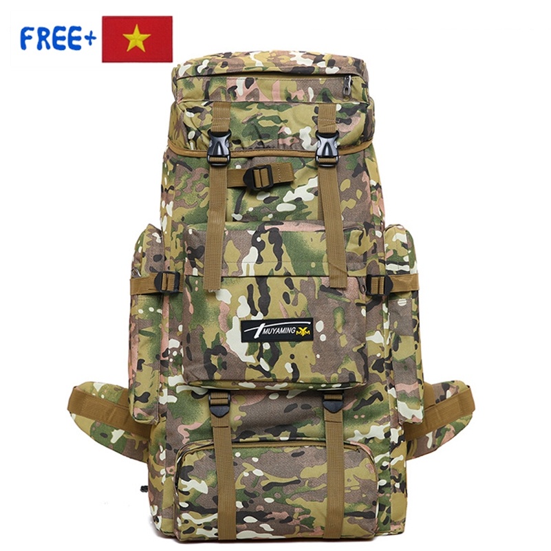 Balo cắm trại, leo núi dung tích 70L