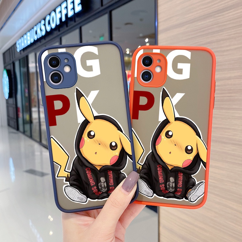 Ốp Điện Thoại Silicon Cứng In Hình Pikachu Viền Cạnh Cho Realme GT Neo 2 GT2 GT 2 Q5 Pro 5G
