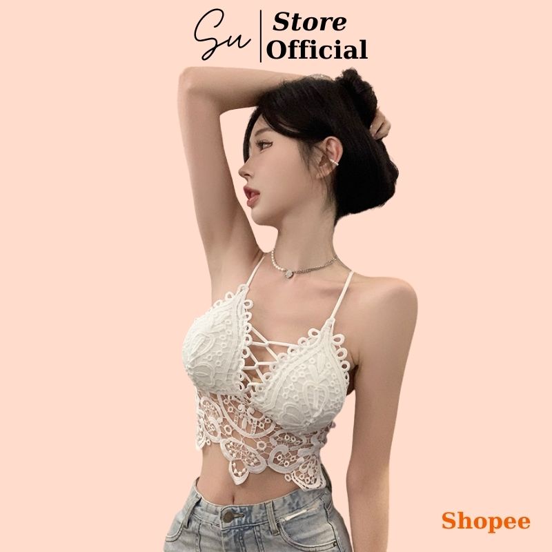 Áo Lót Nữ Sexy Quyến Rũ SU Official, Áo Bikini Len Có Sản Mút 210
