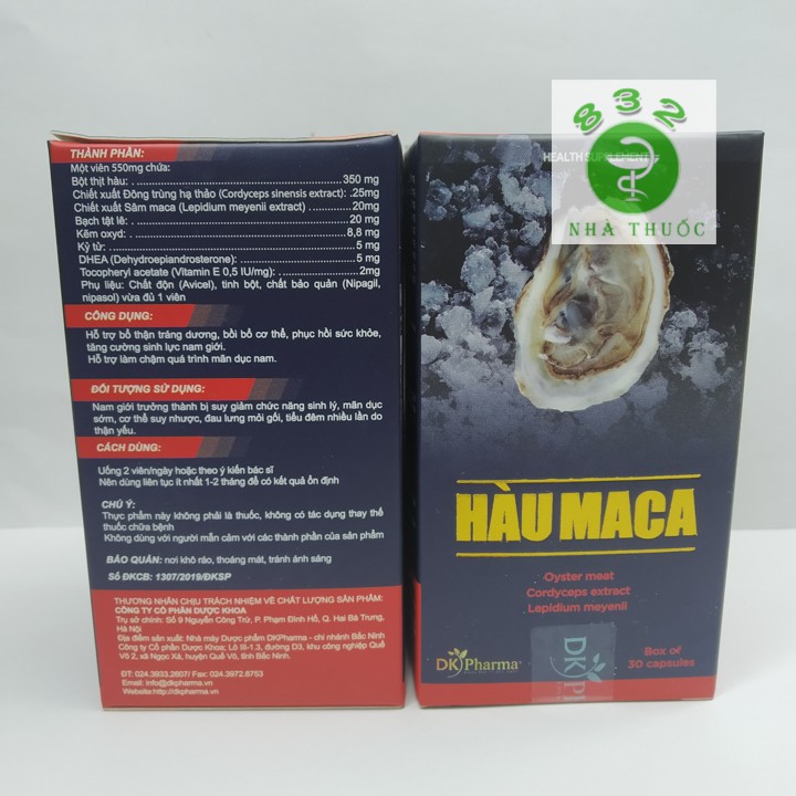 HÀU MACA - Hỗ trợ làm chậm quá trình mãn dục nam