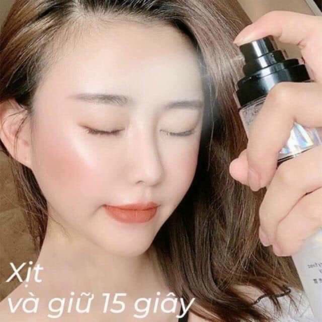 XỊT KHOÁ NỀN & BẮT SÁNG CĂNG BÓNG LỚP MAKEUP SUỐT 8 TIẾNG SPRAY