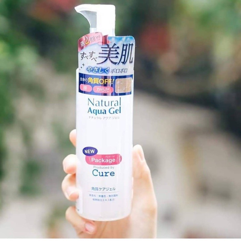 Tẩy da chết Cure Natural Aqua gel 250ml