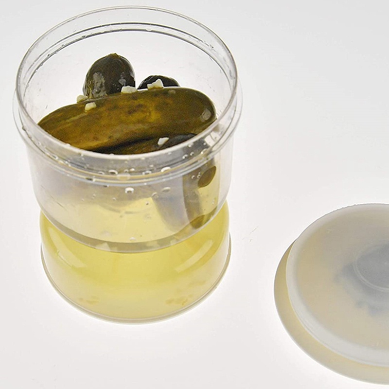 Hũ Đựng Gia Vị Chia Ngăn Khô Và Ướt Tiện Dụng Cho Nhà Bếp