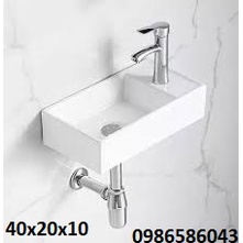 Chậu Lavabo mini,lavabo treo tường và bồn rửa tay góc cho nhà vệ sinh nhỏ