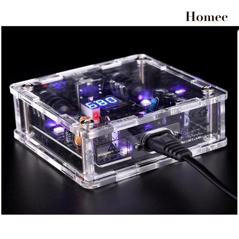 ”ộ Cung Cấp Nguồn Điện Đầu Ra Kép Bằng Acrylic Cho Họa Sĩ Xăm Hình”