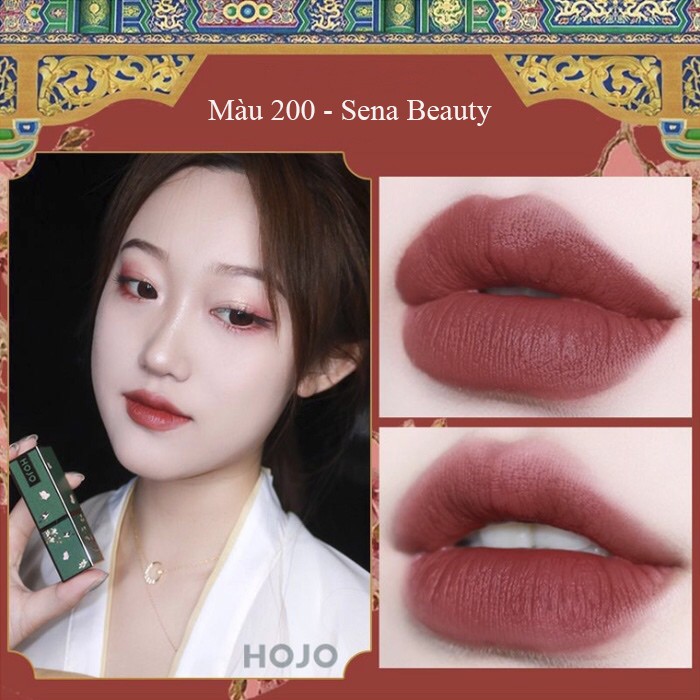 Son Sáp Lì Hojo Hoạ Tiết Cổ Trang Bản Mới | BigBuy360 - bigbuy360.vn