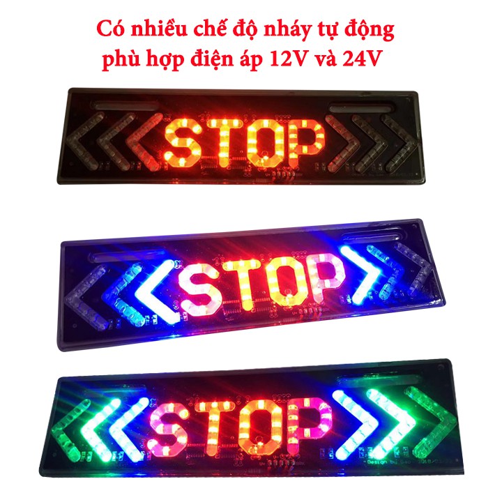 Đèn Nháy Cảnh Báo Stop 12V