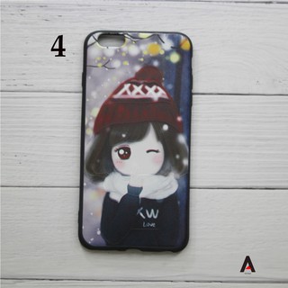 Ốp Lưng [IPHONE 6/6S PLUS] Dẻo 6D In Hình Siêu Đáng Yêu