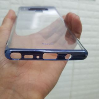 Ốp lưng Baseus Glitter Note 9 viền màu siêu dẻo