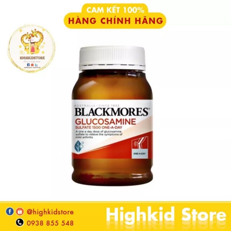 Viên xương khớp blackmores Glucosamine sulfate 1500 one-a-day (mẫu mới)