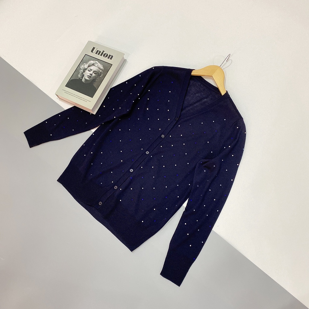 Aó len Cardigan xuất Hàn dư xịn