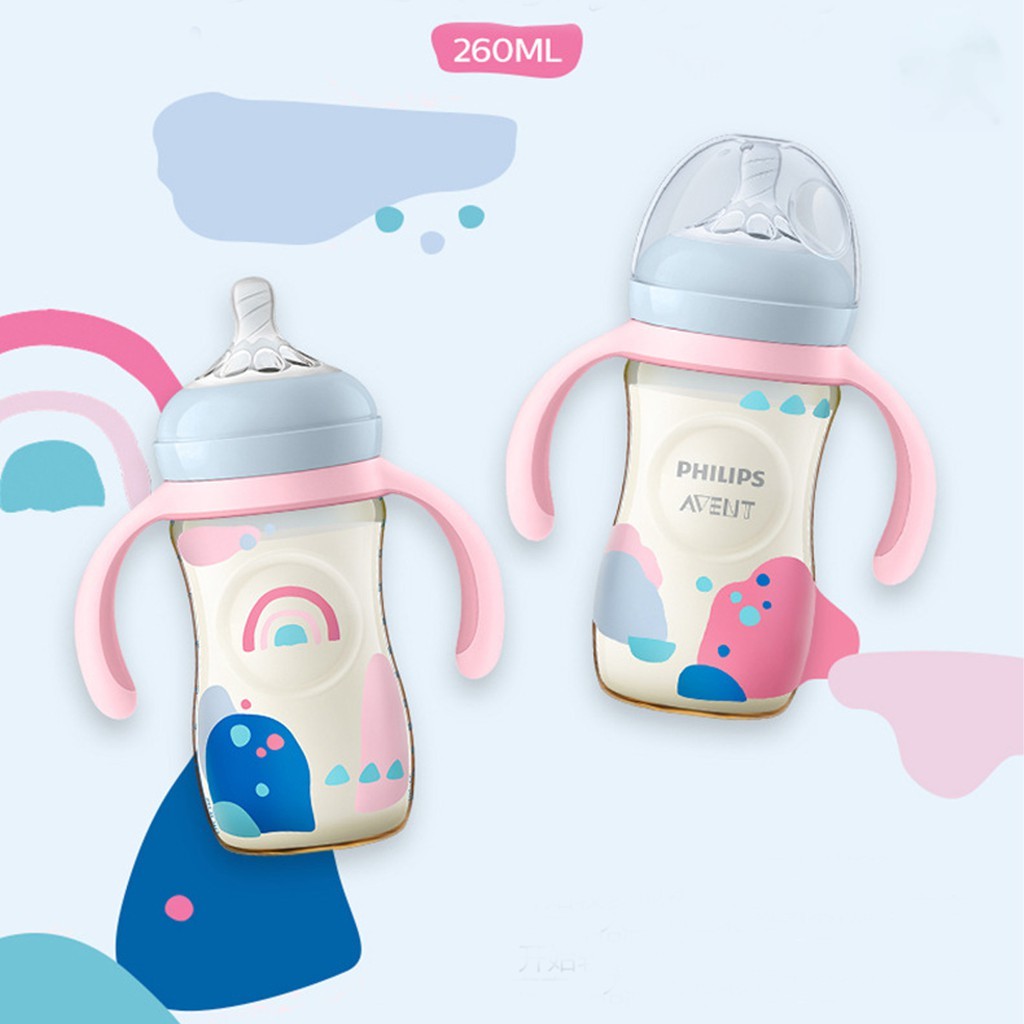 Bình sữa Avent Natural PPSU 125ml 260ml 330ml (Được chọn núm)