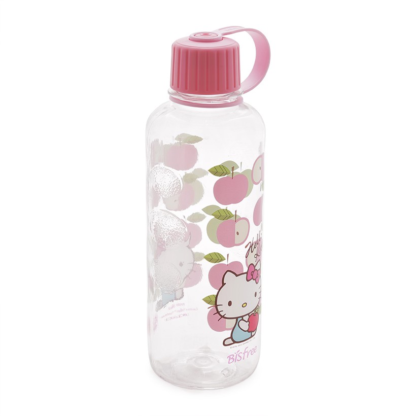 Bình Nước Bằng Nhựa Lock&Lock Hello Kitty Apple LKT643A (700ml)