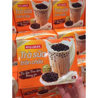 Trà Sữa Hillway 416g (Trà + Trân Châu 8x22g+8x30g)