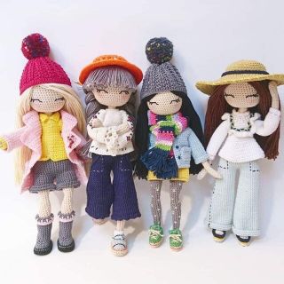 Búp bê bằng len -Búp bê handmade